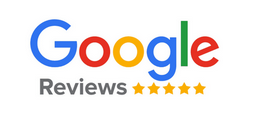 Google reviews and logo